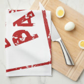 Geen paniek theedoek (Quarter Fold)