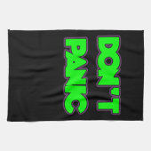 Geen paniek theedoek (Horizontaal)