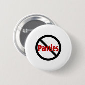 Geen panties ronde button 5,7 cm (Voorkant /achterkant)