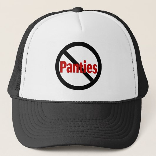 Geen panties trucker pet (Voorkant)