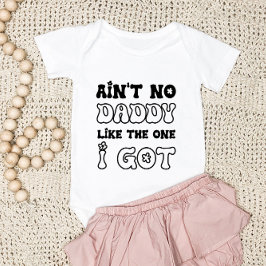 Geen papa zoals degene die ik heb | Nieuwe baby Romper