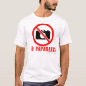 Geen Paparazzi-Shirt T-shirt (Voorkant)