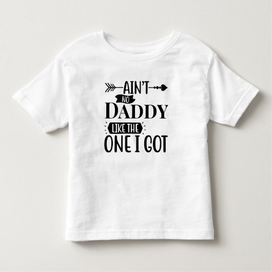 Geen pappie zoals die van Toddler T-shirt (Voorkant)