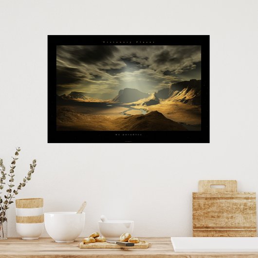 geen paradijs poster (Keuken)