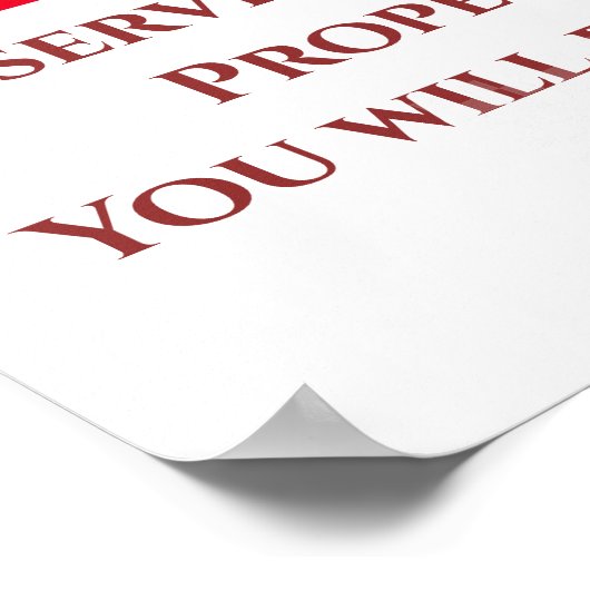 GEEN PARKEERD, TOAD Teken, voeg of geef tekstPoste Poster (Hoek)