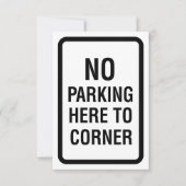 Geen parkeerplaatsaanduidingen kaart (Voorkant)