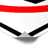 Geen parkeersnelwegteken poster (Hoek)