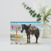 Geen parkeren briefkaart (Staand voorkant)