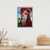 Geen parkeren op de dansvloer poster (Keuken)