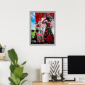 Geen parkeren op de dansvloer poster (Thuiskantoor)