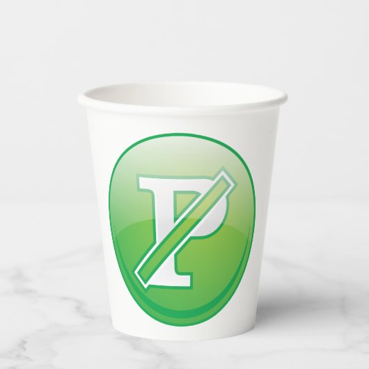 Geen parkeren papieren bekers (Voorkant)