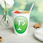 Geen parkeren papieren bekers