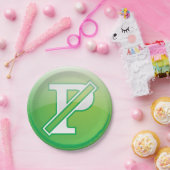 Geen parkeren papieren bordje (Feest)