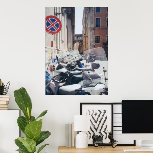 Geen parkeren poster (Thuiskantoor)