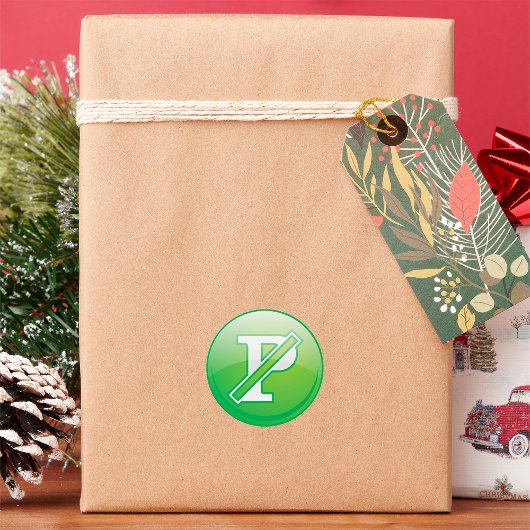 Geen parkeren ronde sticker