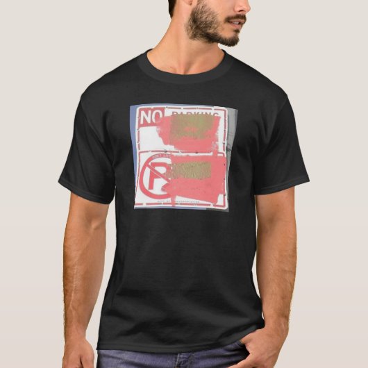 GEEN PARKING T-SHIRT (Voorkant)