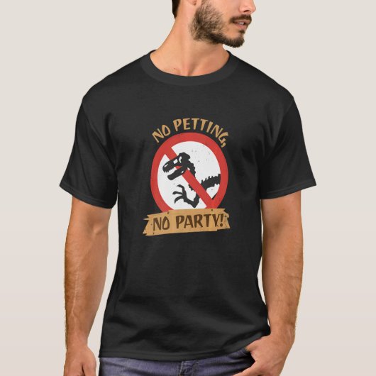 Geen partij t-shirt (Voorkant)