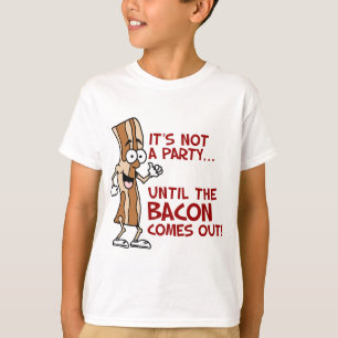 Geen partij tot Bacon T-shirt