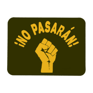 Geen Pasaran - zij gaan niet over Magneet