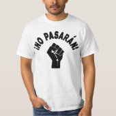 Geen Pasaran - zij gaan niet over T-shirt (Voorkant)