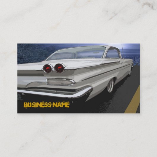 Geen passerende zone visitekaartje (Voorkant)