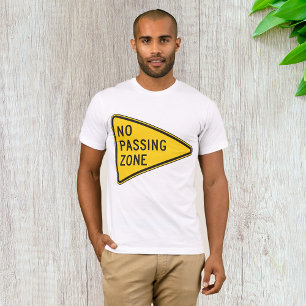 Geen Passing Zone Mannen T-shirt
