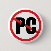 Geen pc ronde button 5,7 cm (Voorkant)