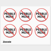 Geen Pebble Mine Sticker (Vel)