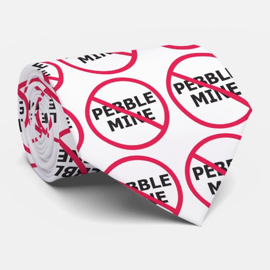 Geen Pebble-Stropdas Stropdas (Opgerold)