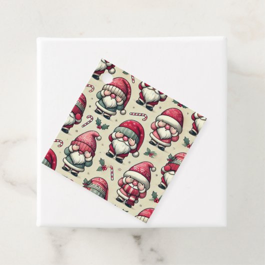 Geen Peeking Gnome Gift Labels (In situ)