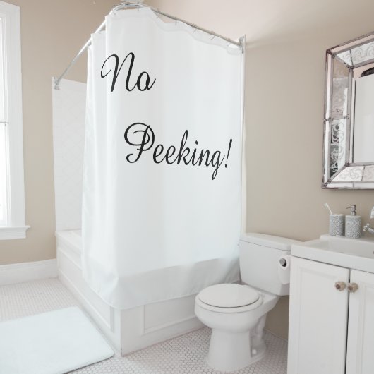 Geen Peking Douchegordijn (In situ)