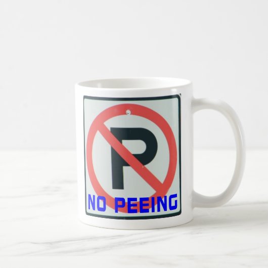 Geen Peking Koffiemok (Rechts)