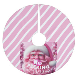 Geen Peking Pink Bubble Gum Santa Kerstboom Rok