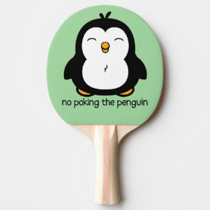 Geen Penguin Groen Tafeltennisbatje