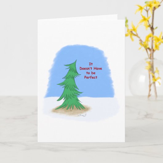 Geen perfecte boom kaart (Gele Bloem)