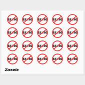 Geen pesten rond Stickers (Vel)