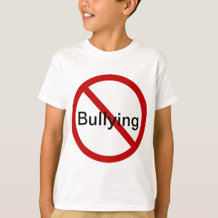 Geen pesten t-shirt