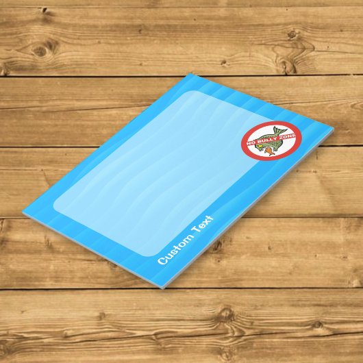Geen Pester Zone Notitieblok