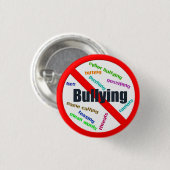 Geen pesterijen Button (Voorkant /achterkant)