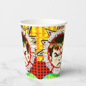 Geen pesterijen papieren bekers (Achterkant)