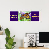 Geen pesterijen posters Scholen Kindness art Kinde (Thuiskantoor)