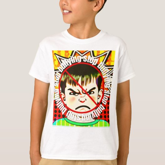 Geen pesterijen t-shirt (Voorkant)