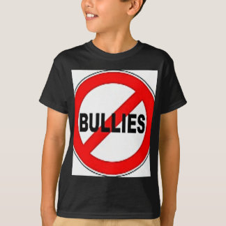 geen pesterijen t-shirt
