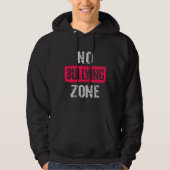 Geen pesterzone hoodie (Voorkant)