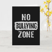 Geen pesterzone kaart (Gele Bloem)