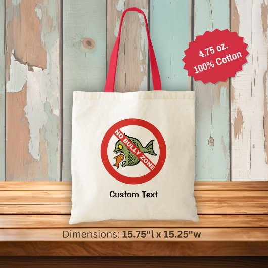 Geen Pestzone Boodschappentas Tote Bag