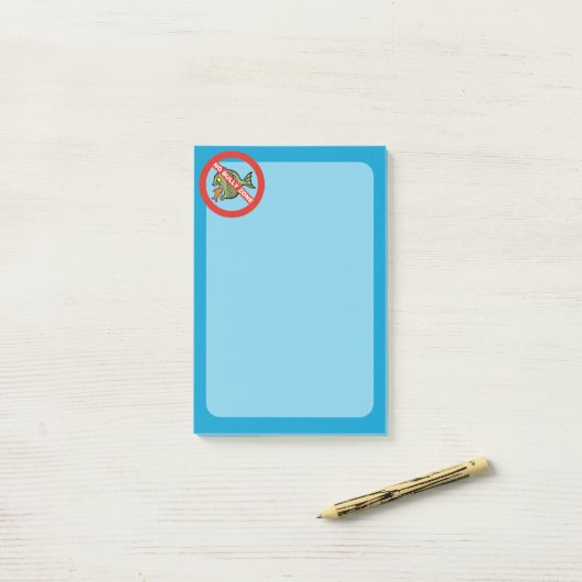 Geen Pestzone Post-it® Notes (Op bureau)