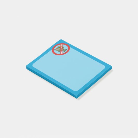 Geen Pestzone Post-it® Notes (Schuin)