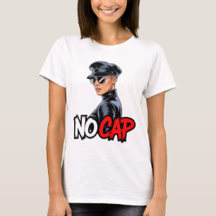 Geen Pet Straatmode T-shirt