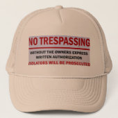 geen pet voor het overschrijden (Voorkant)